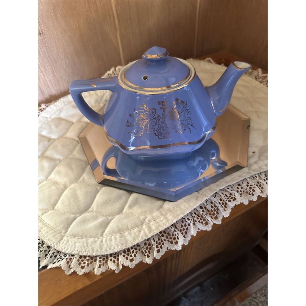 vintage Hall China Company "Baltimore" shape teapot,